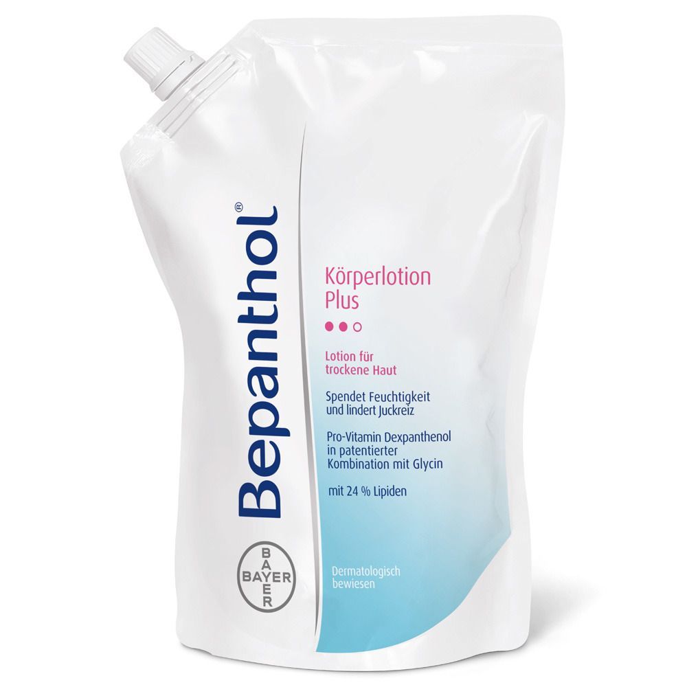 Bepanthol® Lotion corporelle Plus pour peau sèche - Sac de recharge