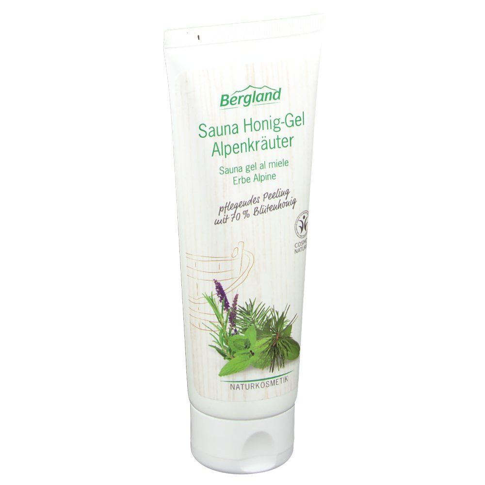 Bergland Sauna Gel Miel Herbes Alpines