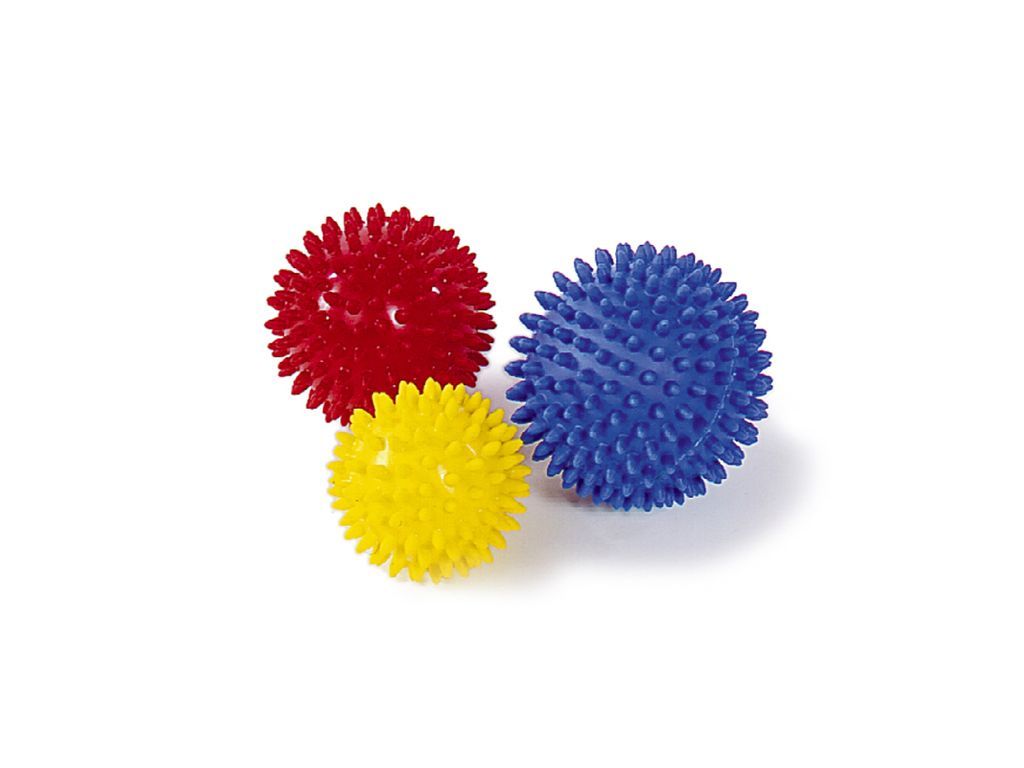 SISSEL Spiky-Ball 10cm blau 2 Stk