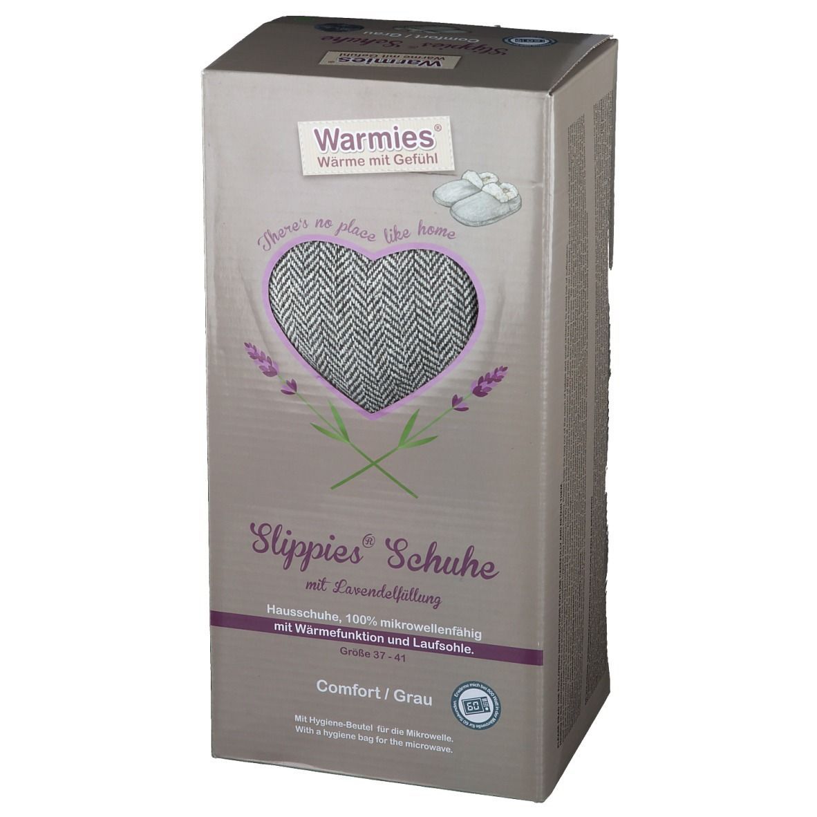 Warmies® Slippies Comfort grau 37-41