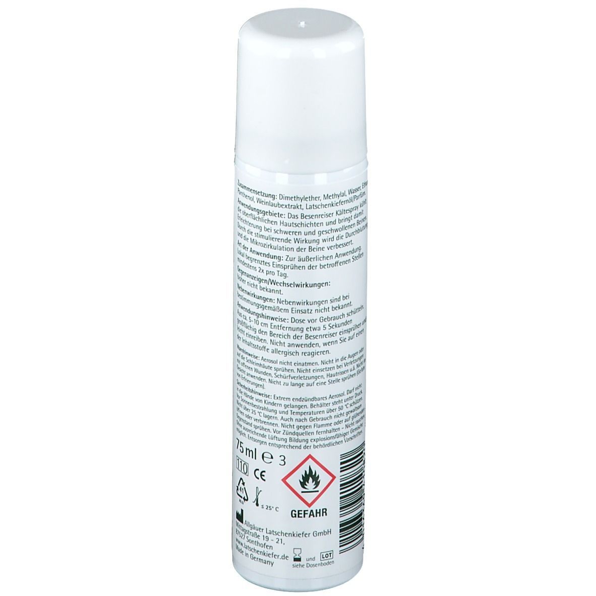 Allgäuer Latschenkiefer® Besenreiser Kältespray