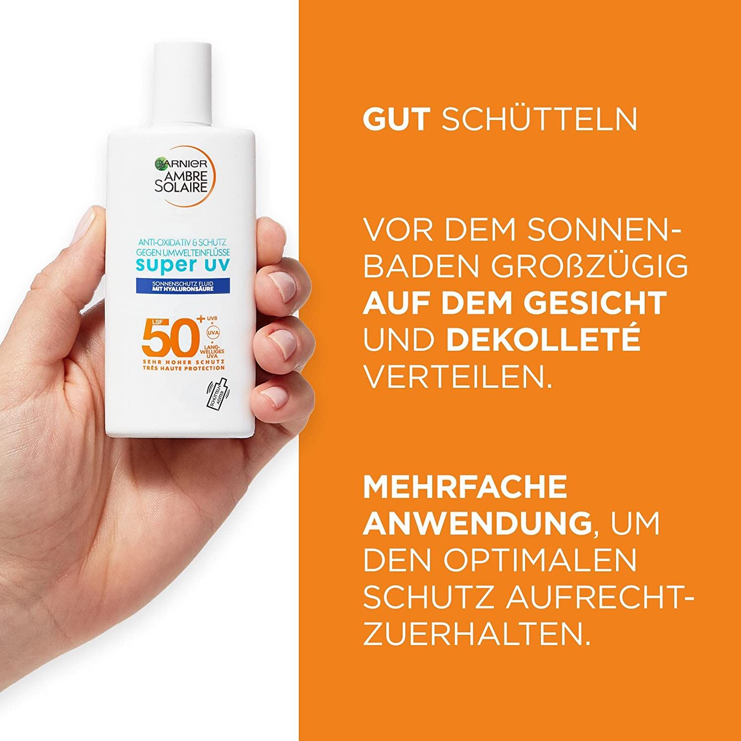 Garnier Super UV Fluide solaire antioxydant  SPF 50