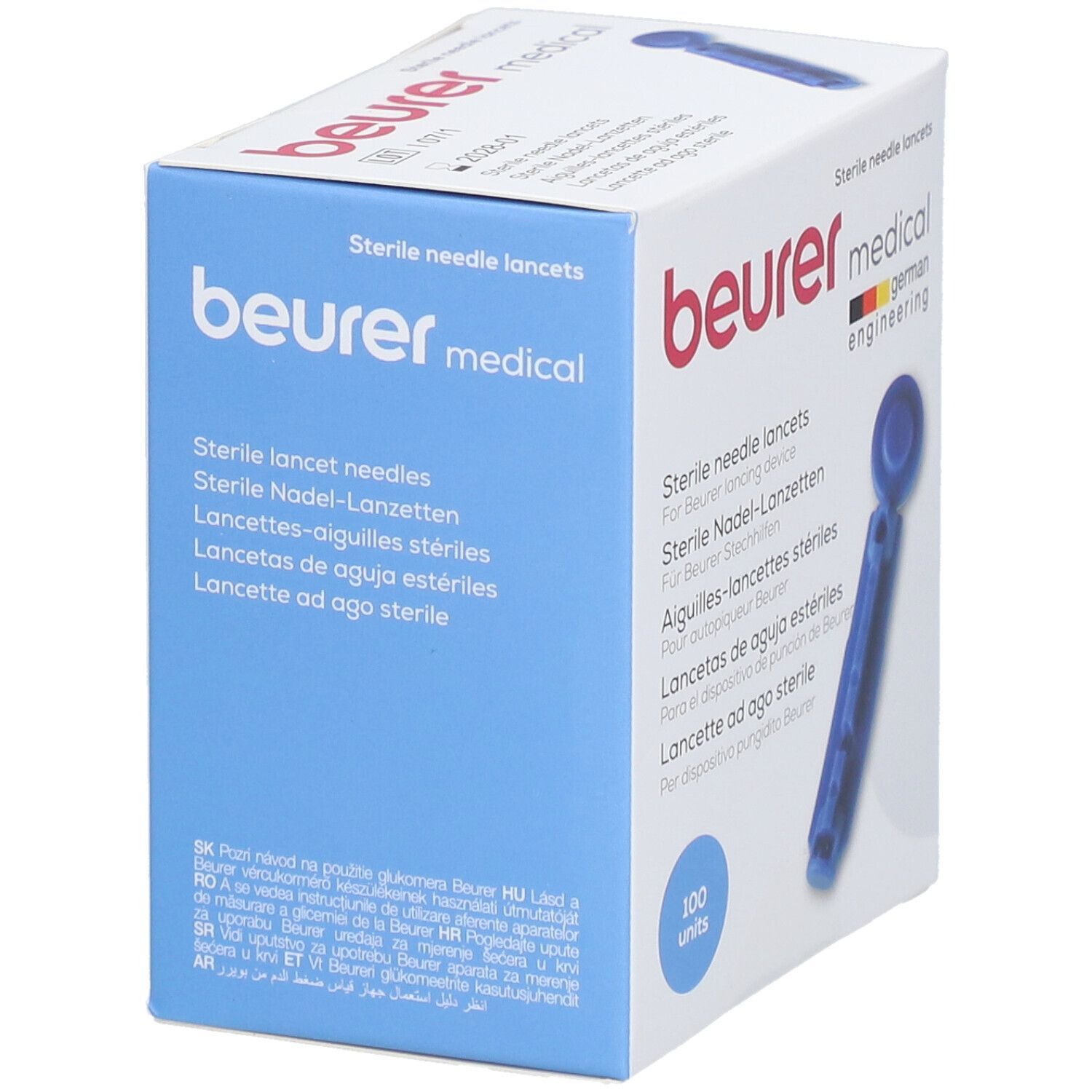 Beurer® Nadel-Lanzetten steril 28G 2,2 mm