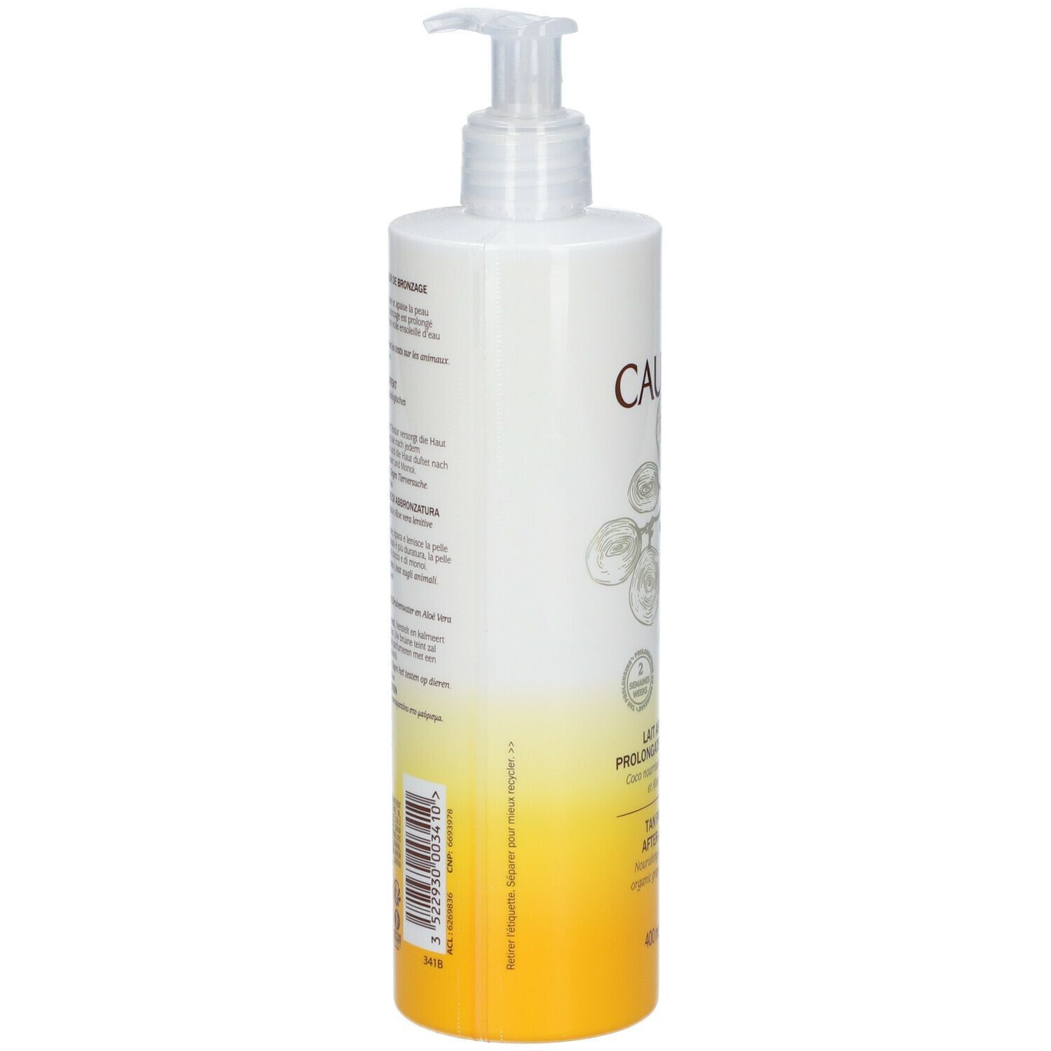 CAUDALIE LAIT CORPOREL APRÈS-SOLEIL PROLONGATEUR DE BRONZAGE
